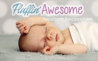 newborn necessities, cloth diapers