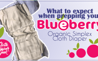 prepping blueberry simplex diapers