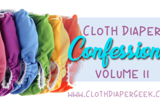 cloth diaper confessions