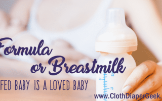 baby formula or breastmilk