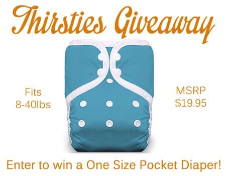 thirsties diapers, giveaway, one size cloth diaper