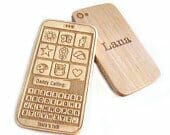 wooden smartphone