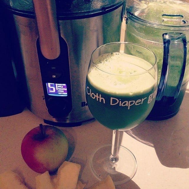 green juice, breville juicer