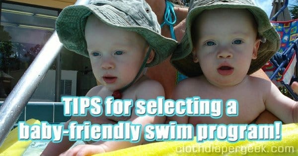 baby swim lessons