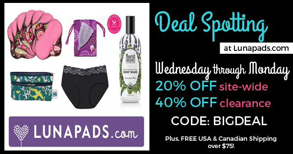 lunapads offer
